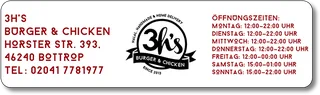3H’s Burger & Chicken